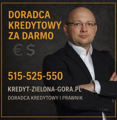 Doradca kredytowy za darmo z Zielonej Góry prezentujący profesjonalne wsparcie w kredycie hipotecznym. Ekspert finansowy i prawnik analizują zdolność kredytową 2026 roku, negocjuje warunki umowy i prowadzi klienta bezpiecznie przez cały proces kredytowy.