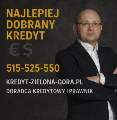 Najlepiej dobrany kredyt hipoteczny w Zielonej Górze - doradca kredytowy i prawnik prezentujący bezpieczne dopasowanie kredytu do sytuacji finansowej klienta. Profesjonalna analiza umowy, kosztów, ryzyk oraz strategii spłaty kredytu mieszkaniowego.